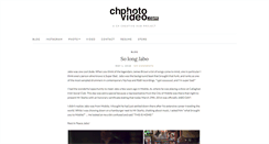 Desktop Screenshot of chphotovideo.com